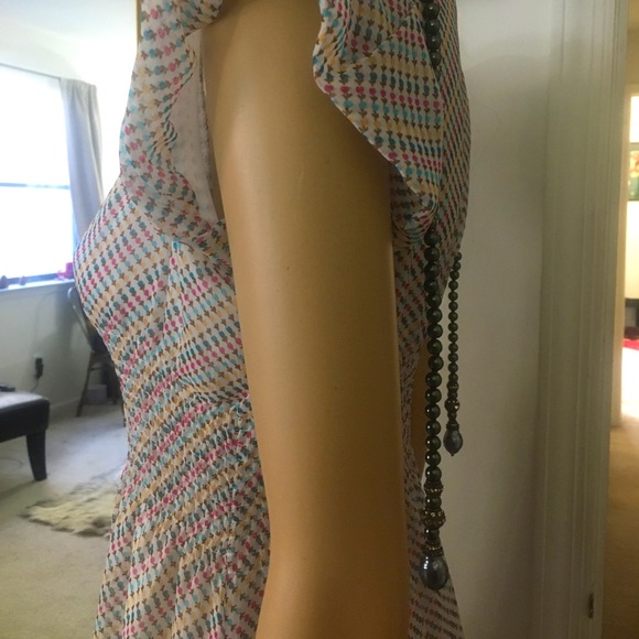 Heidi Daus Swarovski Dyed Tahitian Pearl Scarf - Picture 12 of 13